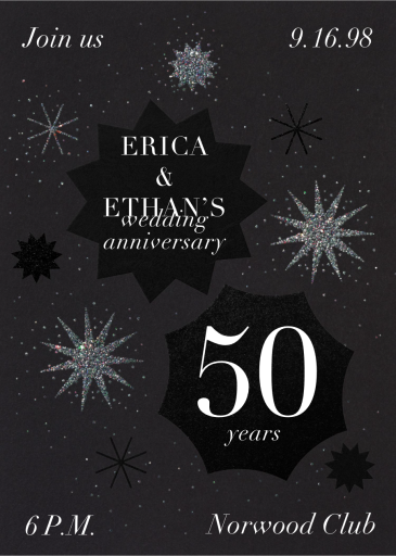 In the Stars - Celebration Invitation by Paperless Post