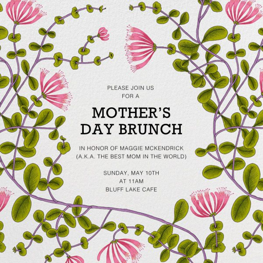 Kuusama - Mother's Day Invitation by Marimekko