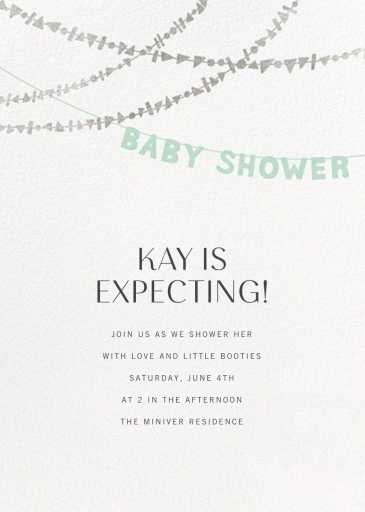Shower Shapes - Baby Shower Invitation by Paperless Post