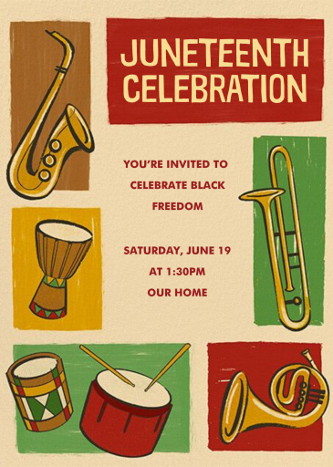 Juneteenth Celebration - Juneteenth Invitation by Paperless Post