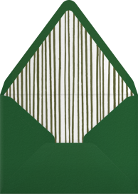 Floral Border - Tall - Paperless Post Envelope