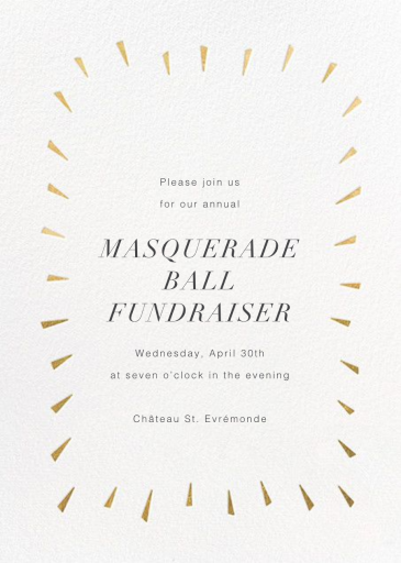 Éclat - Fundraiser Invitation by Paperless Post