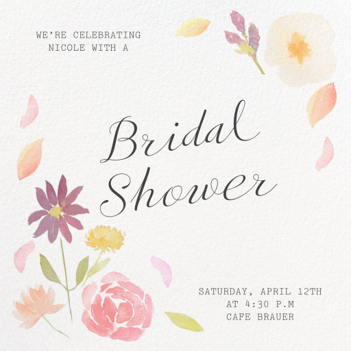 Sunlit Blooms - Invitation by Paperless Post