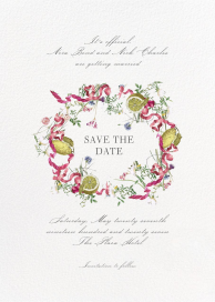 Limoncello (Save the Date) by  Monique Lhuillier