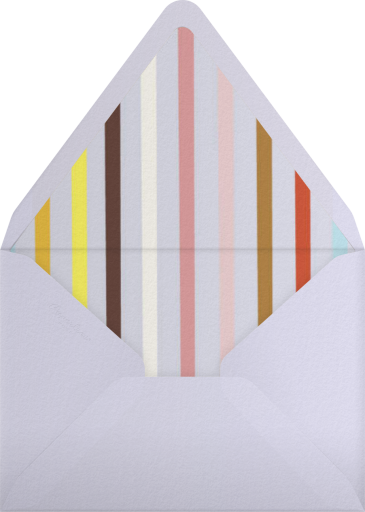 Ice Cream Cone - Paperless Post Envelope