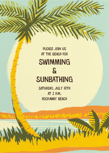 Seaside Sunrise - Party Invitation by Paperless Post