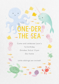 Sea of Love - Birthday Invitation by Paperless Post
