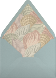 Sandy Seashells - Few & Fahr Studio Envelope
