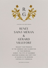 Le Nôrte - Wedding Invitation by Paperless Post