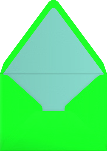 Lightning Decals - Paperless Post Envelope
