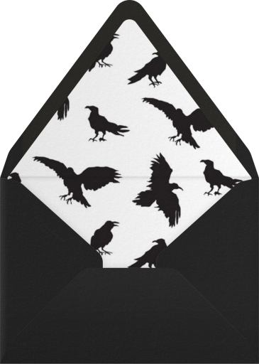 Halloween Party - Crate & Barrel Envelope