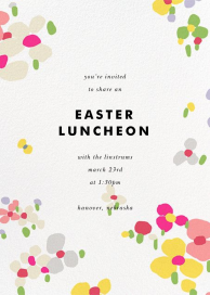 Fauvist Florals - Easter Invitation by kate spade new york