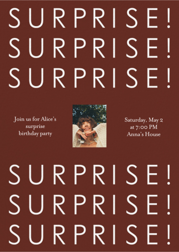 Set It Up - Birthday Invitation by Goods Gang