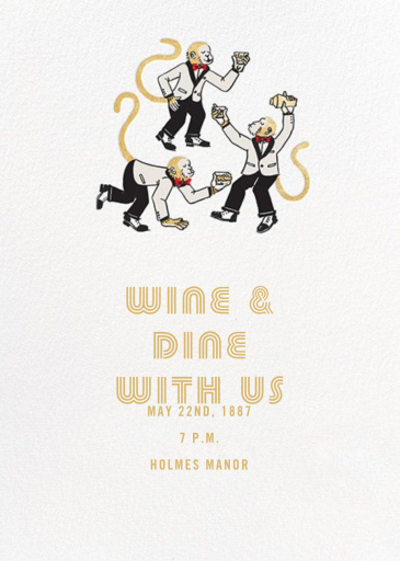 Monkey Suits - Invitation by Paperless Post