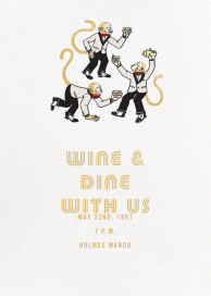 Monkey Suits by Paperless Post