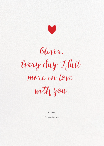 Full-Page Photo Tall (Double-Sided) - Greeting Card by Paperless Post - Back