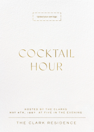 Clean and Crisp (Customizable Template) - Cocktail Party Invitation by Paperless Post