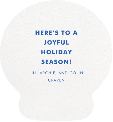 Woah Globe - Holiday Card by Hello!Lucky - Back