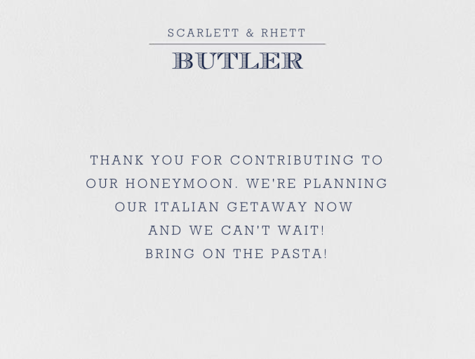 Aperitif (Thank You) by Crane & Co.