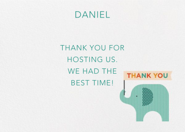 Elephant (Stationery) - Stationery by Petit Collage