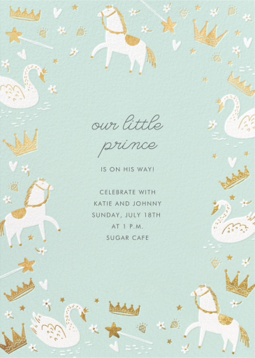 Fairy Tale Royalty - Baby Shower Invitation by Hello!Lucky