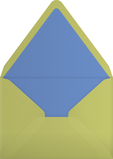 Baby Cursive - Paperless Post Envelope
