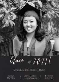 Romantic Photo - Graduation Party Invitation by Paperless Post