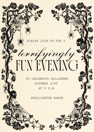 Midnight Vines - Halloween Invitation by Paperless Post