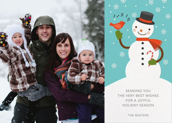 Snowman's Song by Petit Collage