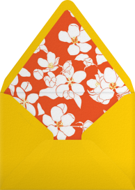 Golden Magnolias - Carolina Herrera Envelope