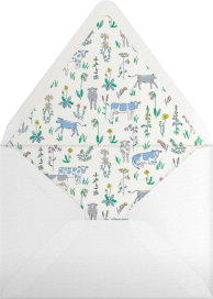 Blue Cows - Liberty Envelope