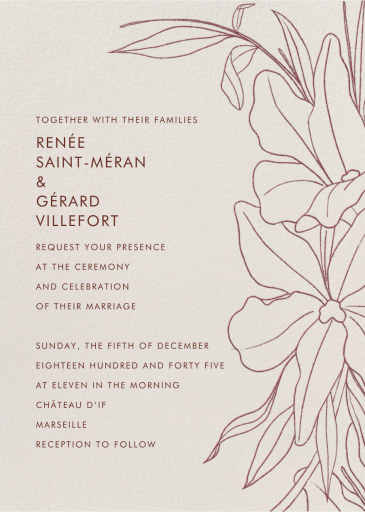 Aubrey - Wedding Invitation by Paperless Post