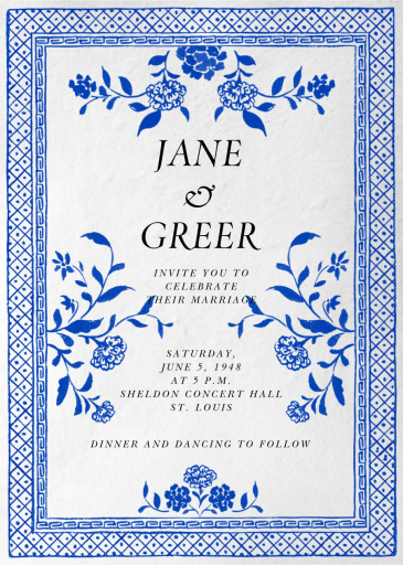 Henan - Invitation by Paperless Post