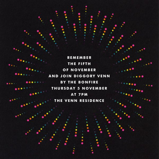 Burst Forth (Square) - Invitation by Paperless Post