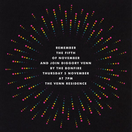 Burst Forth (Square) by Paperless Post