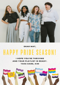 Flags Up Photo by Paperless Post