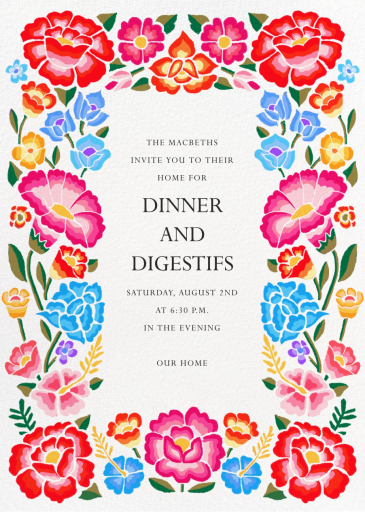 De Colores - Garden Party Invitation by Paperless Post