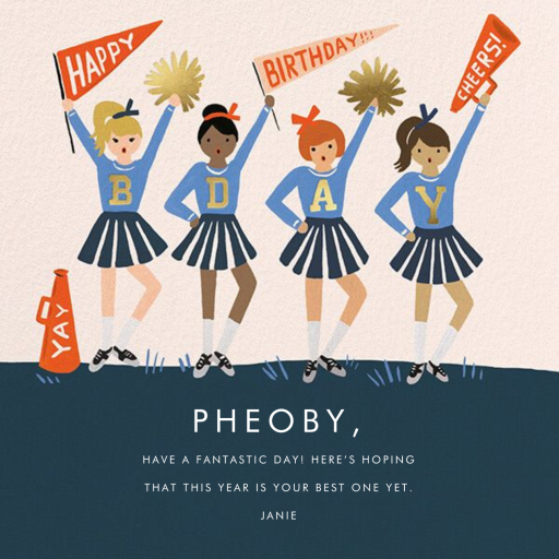 Birthday Cheer - Birthday Card by Rifle Paper Co.