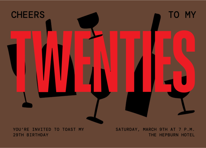 More Vino Please - Birthday Invitation by Paperless Post