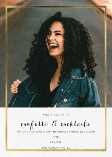 Idylle (Photo) - Bridal Shower Invitation by Paperless Post