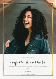 Idylle (Photo) - Birthday Invitation by Paperless Post