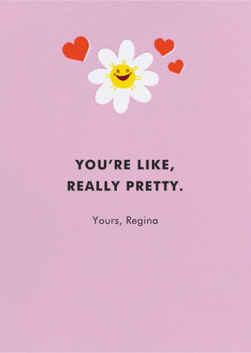 Gal Power (Greeting) Galentine's Day card by Hello!Lucky - Back