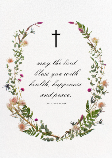 Fleurs Sauvages - Easter Card by Paperless Post