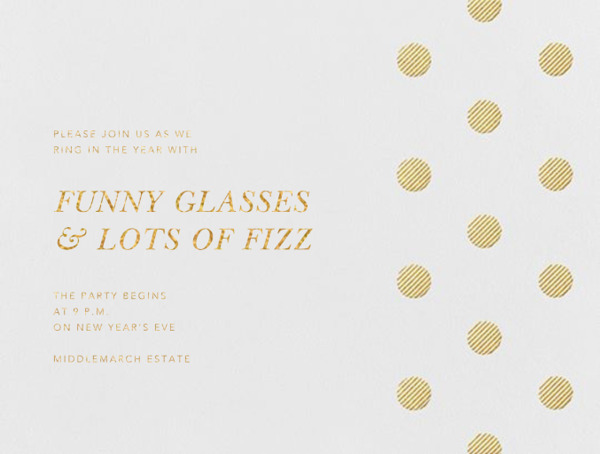 Polka Dot (Horizontal) by Oscar de la Renta