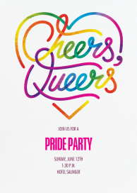 Rainbow Cheers by Paperless Post