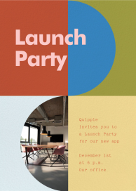 Round About - Launch Party Invitation by Paperless Post