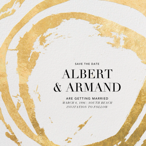 Montage - Save the Date by Kelly Wearstler