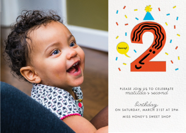 Birthday Faces Photo - Birthday Invitation by The Indigo Bunting