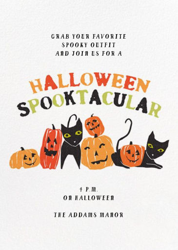 Cats' Patch - Invitation by Crate & Barrel