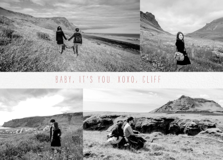 Four Photo Title Card - New Year's Card by Paperless Post